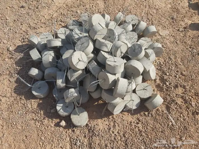 بسكوت اسمنتى 5سم و 2.5سم 1