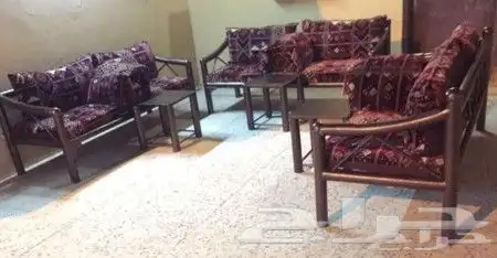 كراسي جلسات خارجيه ودواليب خشبيه 7