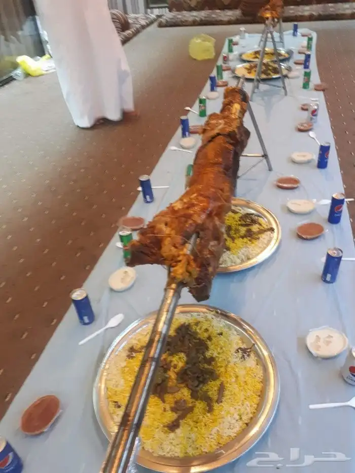 مطعم الخير يقدم خاروف مشوي على الجمر... 0
