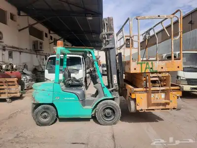 رافعه شوكيه للايجار تاجير فوركلفت forklift 1