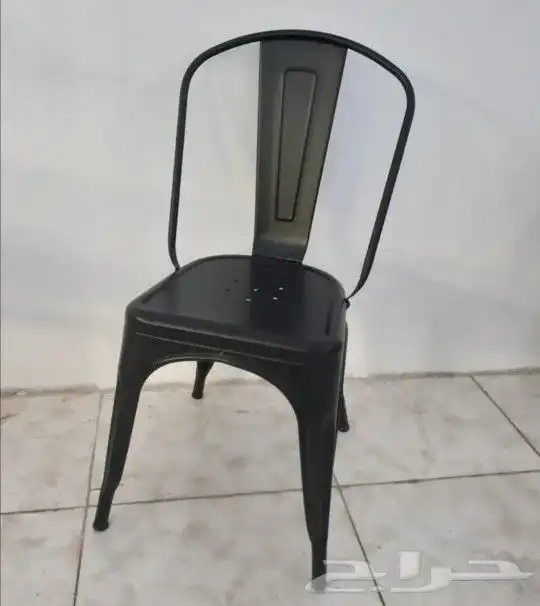 كراسي حديد وفايبر داخليه وخارجيه بالوانها 7