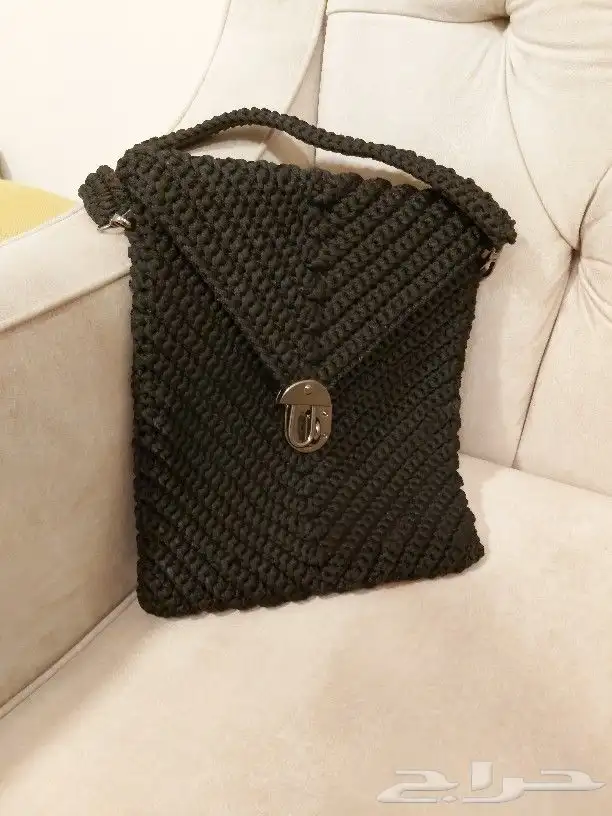 شنطة يد كروشيه Hand Made 7