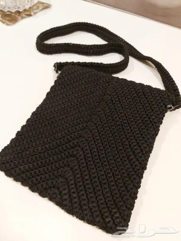 شنطة يد كروشيه Hand Made 13