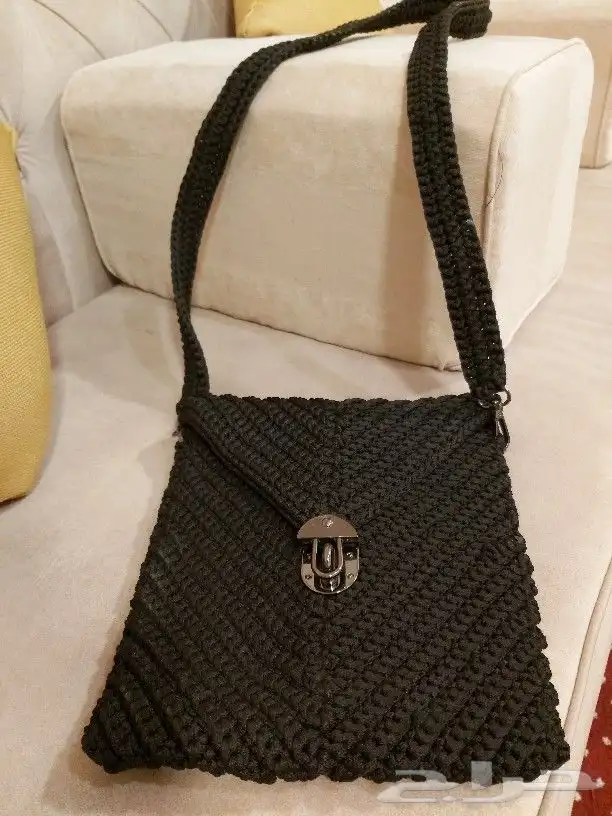 شنطة يد كروشيه Hand Made 6
