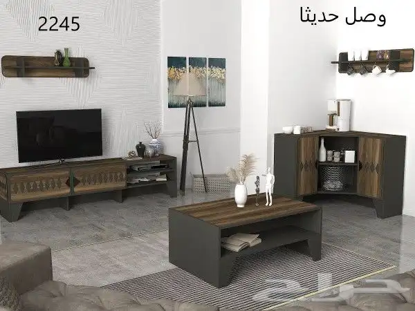 أطقم طاولات تلفاز وخدمة وركن قهوة 2