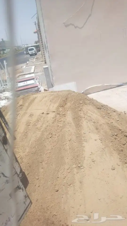 رمل مغسول رمل عادى رمل ابيض تريله ترلات دينه دينا دنه 0