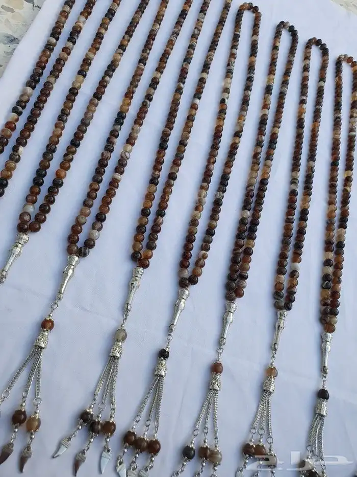 سبح عقيق 99خرو جميع انواع العقيق جملة ومفرد 34