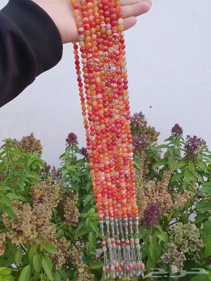 سبح عقيق 99خرو جميع انواع العقيق جملة ومفرد 12