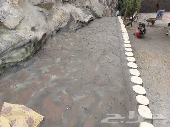 ديكورات ونحت الاسمنت تنسيق الحدائق 10