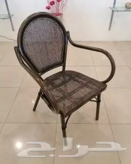كراسي حديد وفايبر داخليه وخارجيه بالوانها 14
