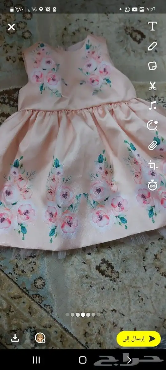 فساتين اطفال واحد جديد وثاني مستخدم نظيف 3
