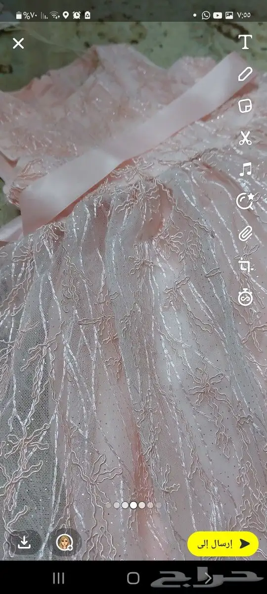 فساتين اطفال واحد جديد وثاني مستخدم نظيف 1