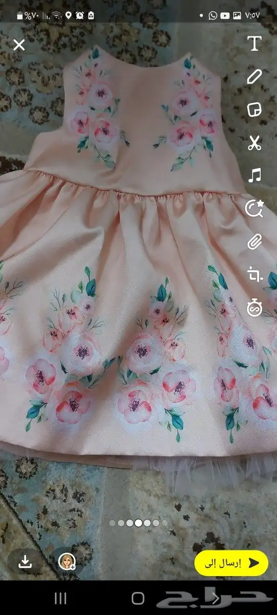 فساتين اطفال واحد جديد وثاني مستخدم نظيف 5