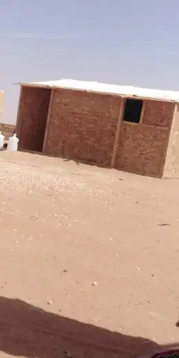 تجهيز مخيمات دورات مياه خيام غرف خشب 11