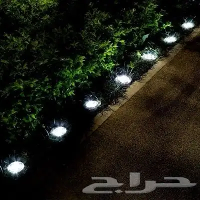 انارة الطاقة الشمسية ليد غرس للحدائق   الممرا 3