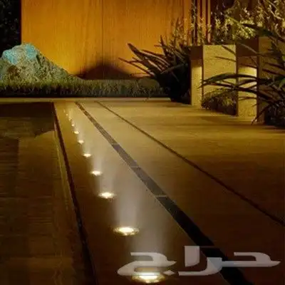 انارة الطاقة الشمسية ليد غرس للحدائق   الممرا 4