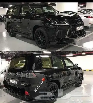 ترهيم لكزس بلاك ديشن2021LX570 0