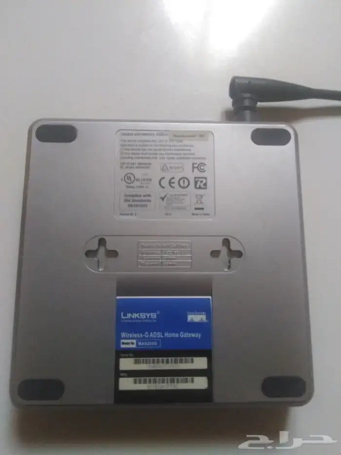 للبيع راوترعدد 2استعمال خفيف ماركةLinksys sts 4