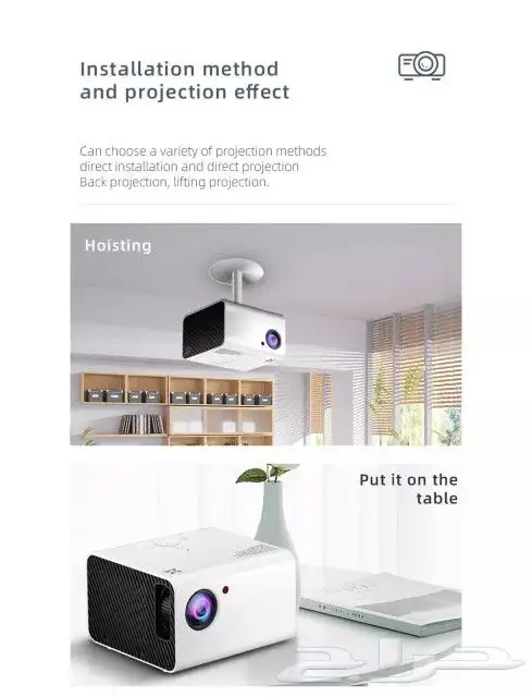 بروجكتر ذكي FHD 1080 اندرويد 0