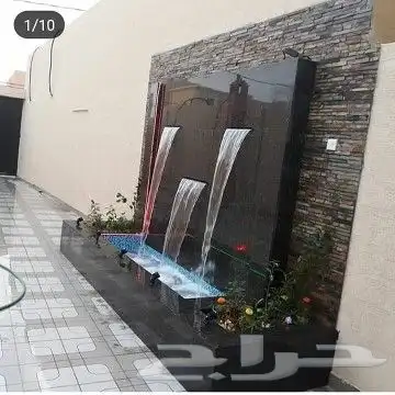 شلالات ونوافير وحداىق 9