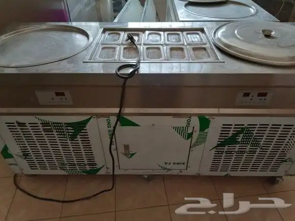 صاج ايس كريم ثلاجه true 3 كمبروسرات جديده 4