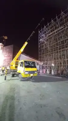 لتأجير كرينات ورافعات شوكية وسطحات الونش 4
