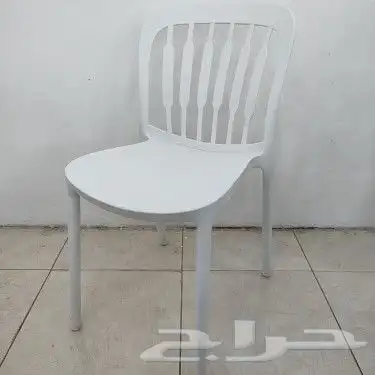 كراسي حديد وفايبر داخليه وخارجيه بالوانها 32