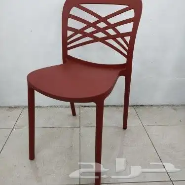 كراسي حديد وفايبر داخليه وخارجيه بالوانها 29