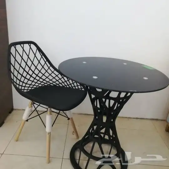 طاولة خارجيه وداخليه قزاز رخام خشب فايبر وح 38