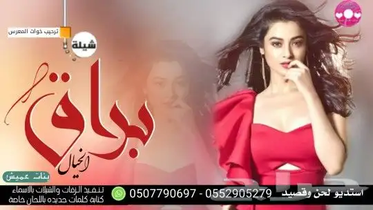 استديو شيلات تنفيذ شيلات مناسبات ازواج حفلات شيلات زواج عروس 0