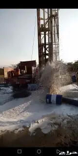 كشف مياه آبارارتوازيه باحة مخواة تهامة ناوان  6