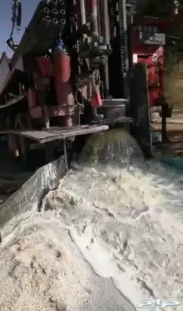 كشف مياه آبارارتوازيه باحة مخواة تهامة ناوان  7