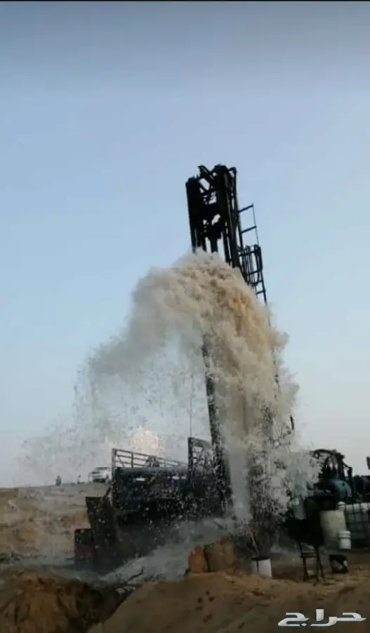 كشف مياه آبارارتوازيه باحة مخواة تهامة ناوان  13