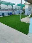معلم تركيب موكيت عشب صناعي مشمع نجيله بدل خشب 20