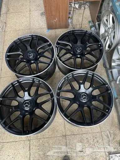 جنوط مرسيدس جي كلاس موديل 2020مقاس 22 7