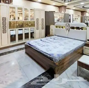 غرف نوم مميزه وشيك مودرن مع مرتبه هديه جديده 8