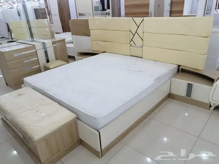 غرف نوم مميزه وشيك مودرن مع مرتبه هديه جديده 18