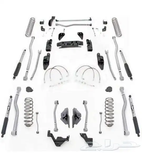 Complete upgrade kit for Jeep Wrangler JK from RUBICON 0