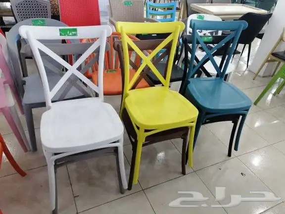 كراسي حديد بكل الألوان 13