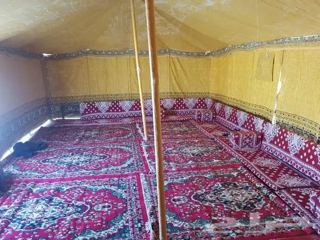 تجهيز مخيمات خيام بيوت شعر فرش غرف خشب 9