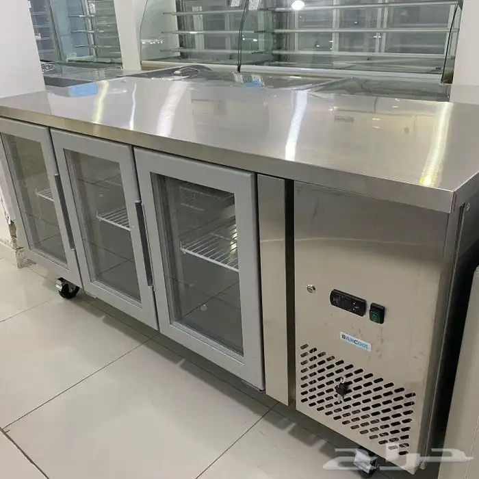  ثلاجات BANCOOL كاونتر قائم استيل 2