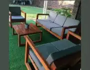 جلسات خارجيه خشب وحديد بسعر المصنع 19