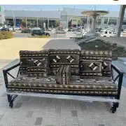 جلسات خارجيه خشب وحديد بسعر المصنع 15