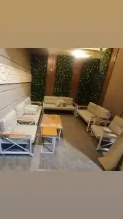 جلسات خارجيه خشب وحديد بسعر المصنع 16