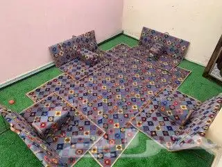 جلسة بر وحديقة وورفوف للحوش دالوب 6