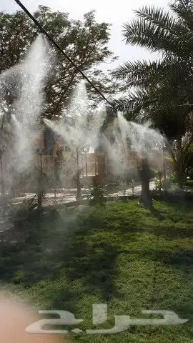 ضباب توريد وتركيب شبكات الضباب نوافير شلالات 3