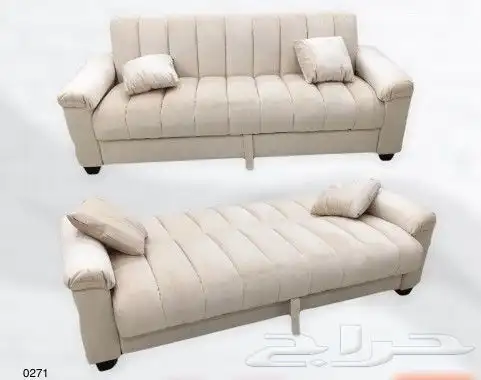كنب سرير سوفا يد كنب توصيل تركيب يتحول سر 9