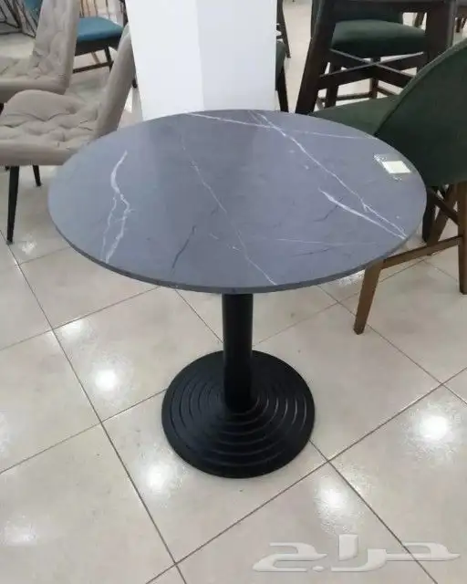 طاولة خارجيه وداخليه قزاز رخام خشب فايبر وح 7