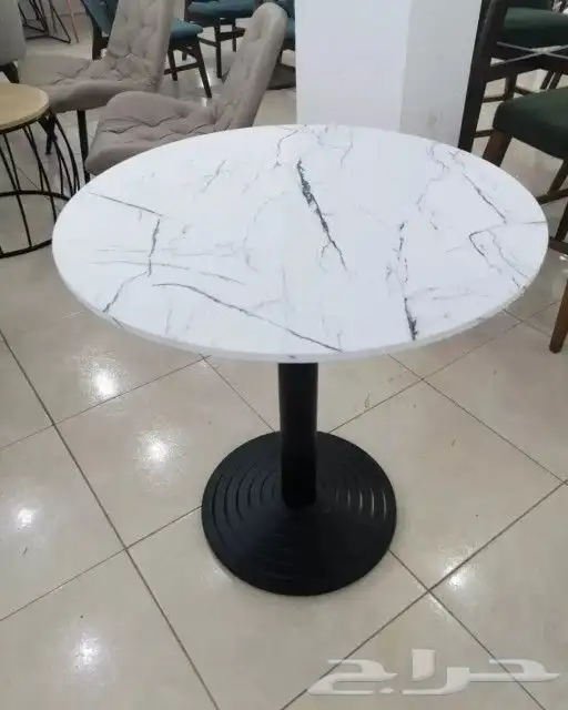 طاولة خارجيه وداخليه قزاز رخام خشب فايبر وح 3
