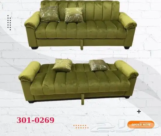 كنب سرير سوفا يد كنب توصيل تركيب يتحول سر 1